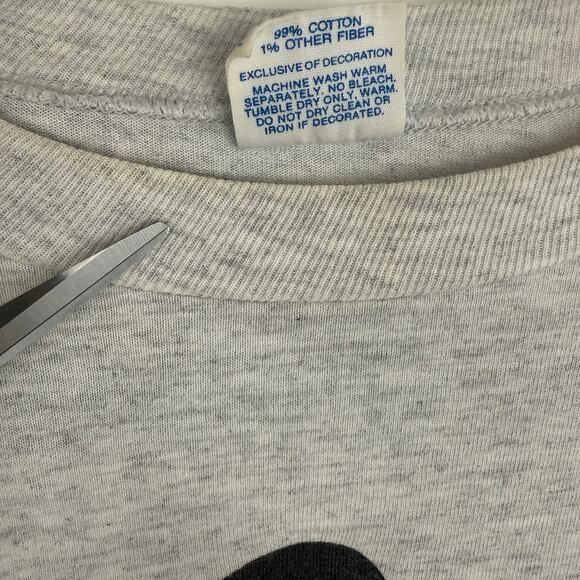 Vintage Disney Character Fashions Mickey Walt Disney World Grey T-Shirt Large - Picture 11 of 12